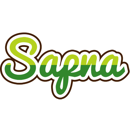 Sapna golfing logo