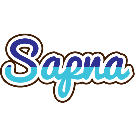 Sapna raining logo