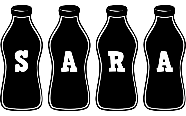 Sara bottle logo