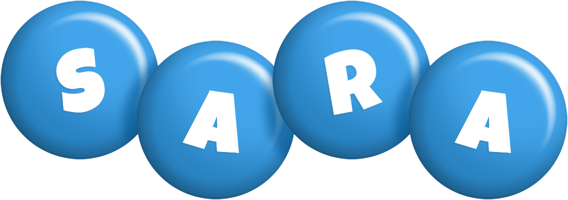 Sara candy-blue logo