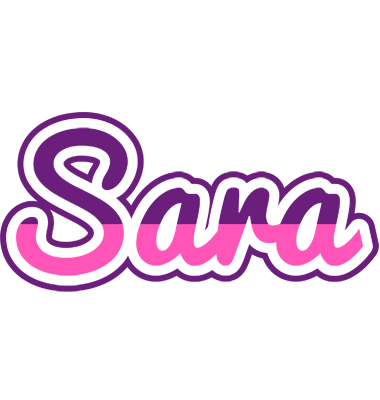 Sara cheerful logo