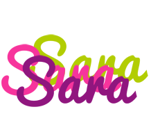 Sara flowers logo