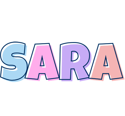 Sara pastel logo