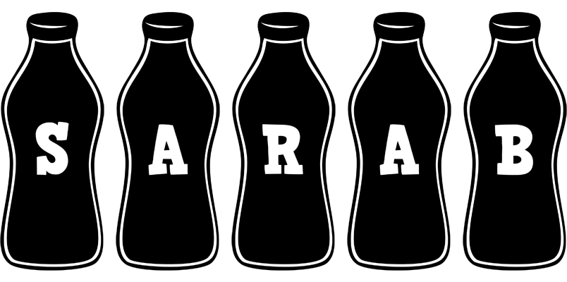 Sarab bottle logo