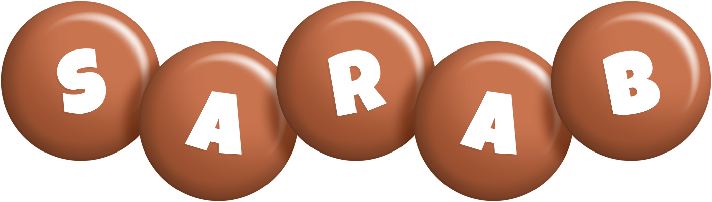 Sarab candy-brown logo