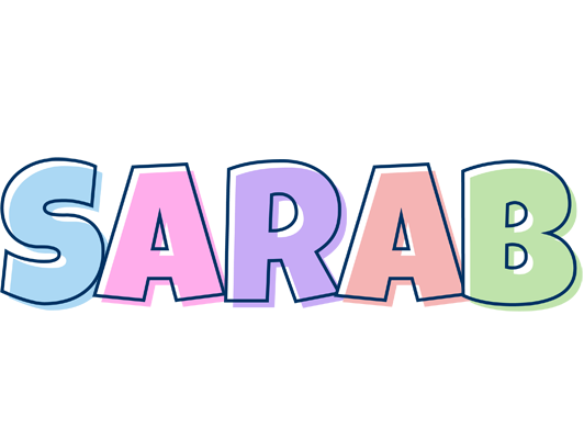 Sarab pastel logo