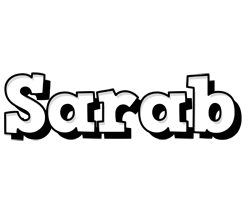 Sarab snowing logo