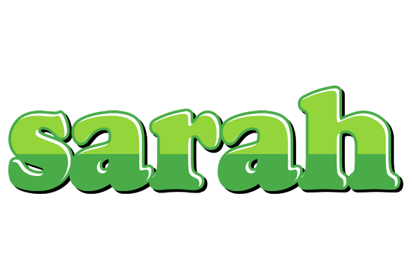 Sarah apple logo