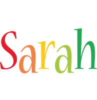 Sarah birthday logo