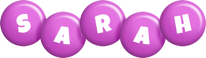 Sarah candy-purple logo