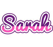Sarah cheerful logo