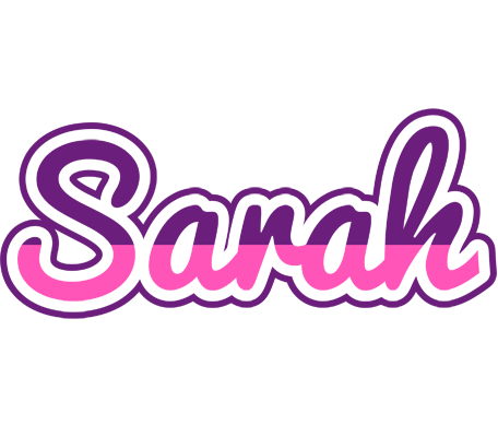 Sarah cheerful logo