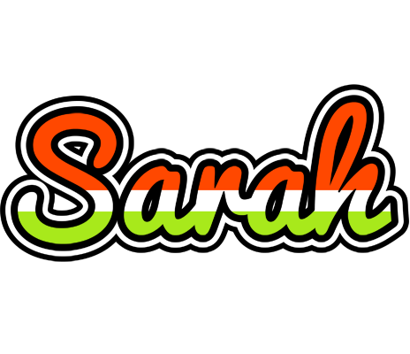 Sarah exotic logo