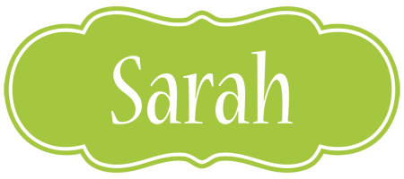 Sarah family logo