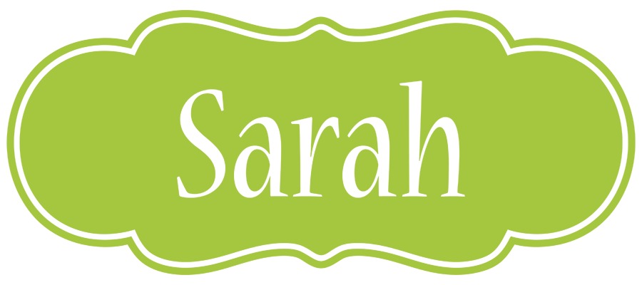 Sarah family logo