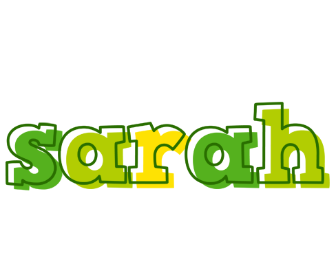 Sarah juice logo