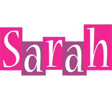 Sarah whine logo