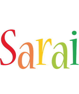 Sarai birthday logo