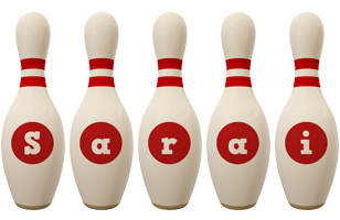 Sarai bowling-pin logo