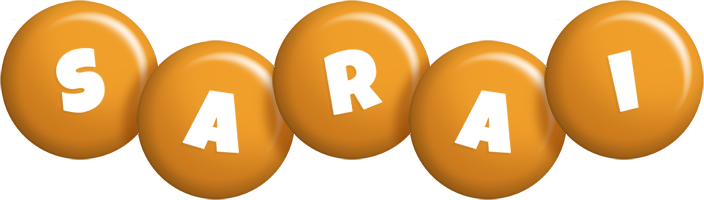Sarai candy-orange logo