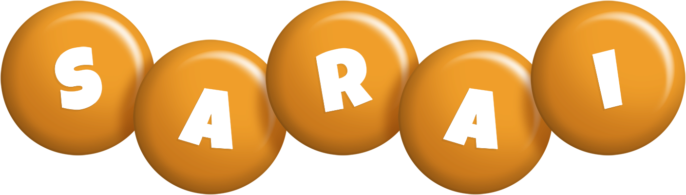 Sarai candy-orange logo