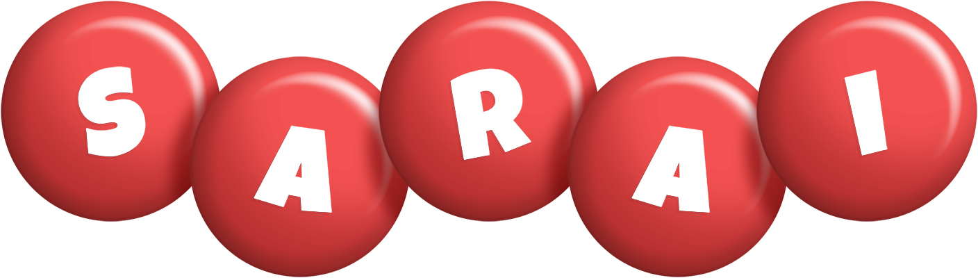 Sarai candy-red logo