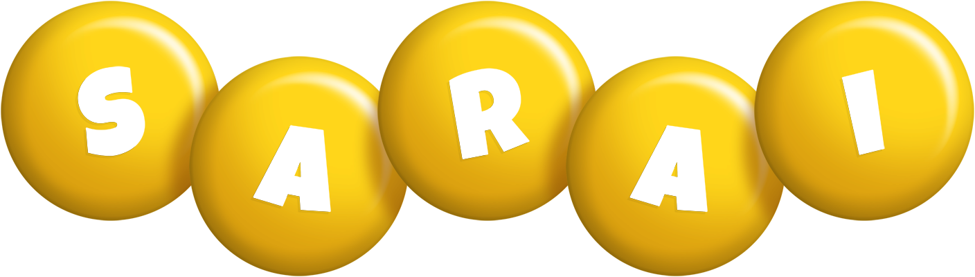 Sarai candy-yellow logo