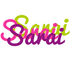 Sarai flowers logo