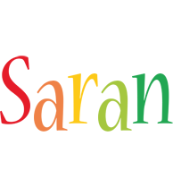 Saran birthday logo