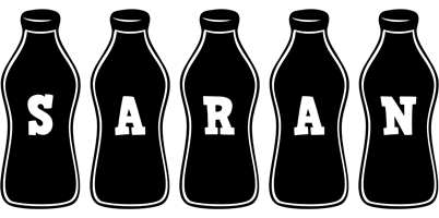 Saran bottle logo