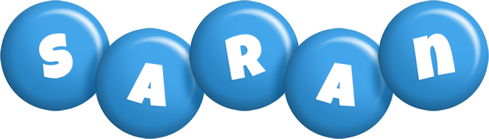 Saran candy-blue logo