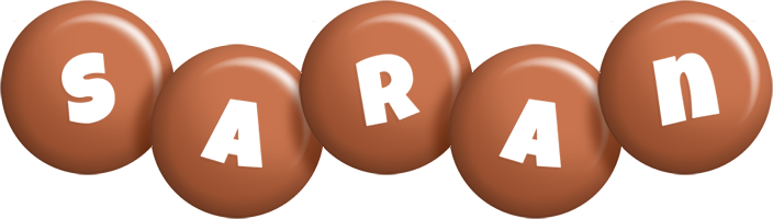 Saran candy-brown logo