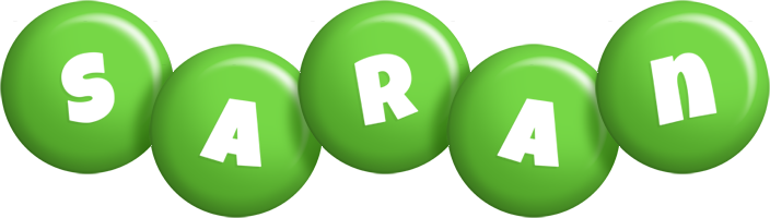 Saran candy-green logo
