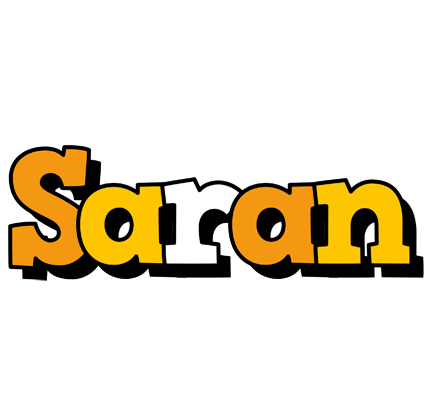 Saran cartoon logo