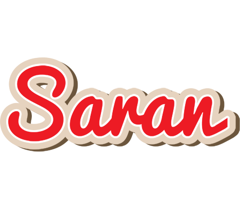 Saran chocolate logo