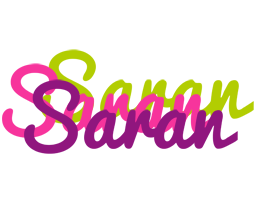 Saran flowers logo