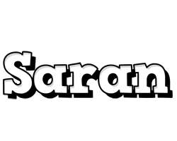 Saran snowing logo
