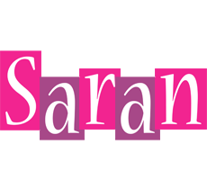 Saran whine logo