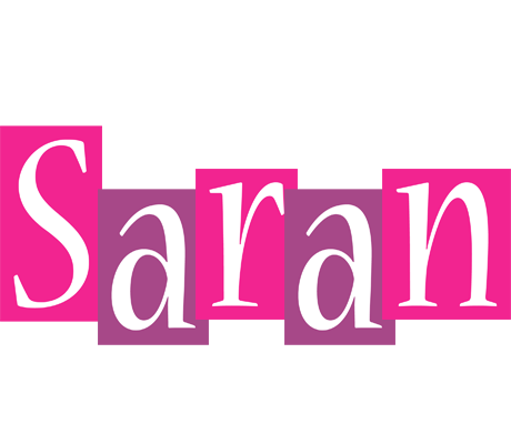 Saran whine logo