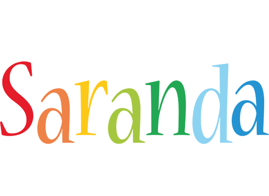 Saranda birthday logo
