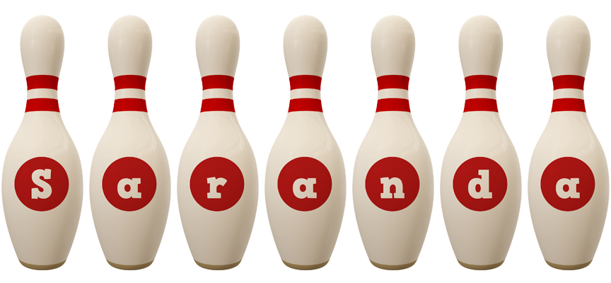 Saranda bowling-pin logo