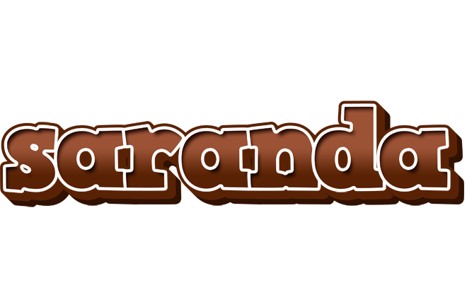 Saranda brownie logo