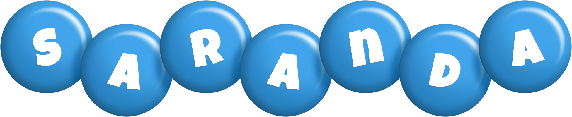 Saranda candy-blue logo