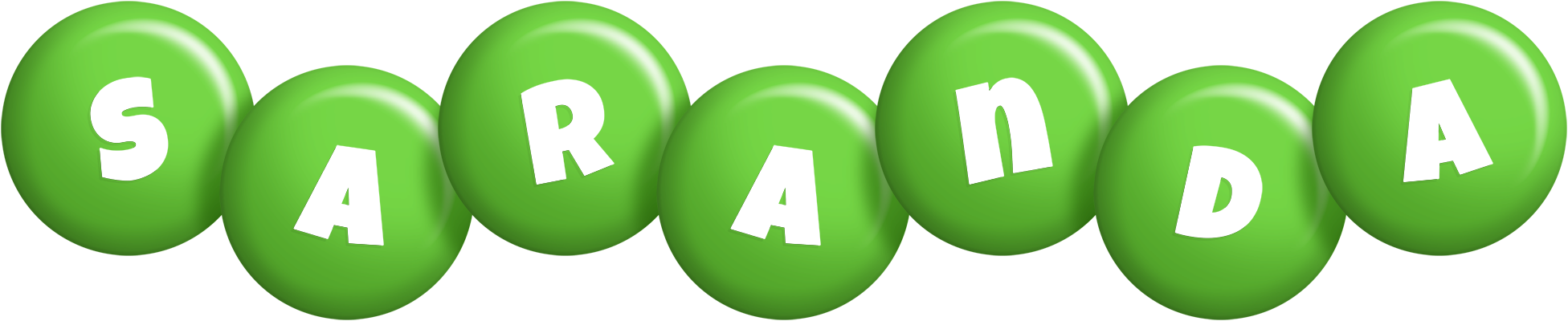 Saranda candy-green logo