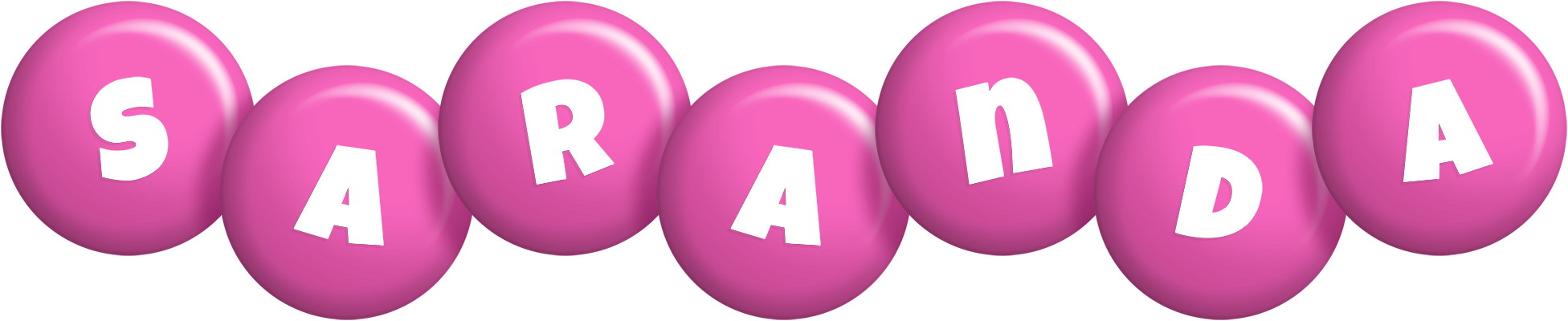 Saranda candy-pink logo