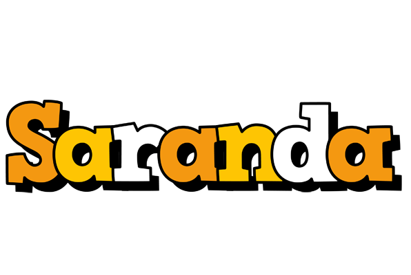 Saranda cartoon logo