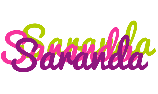 Saranda flowers logo