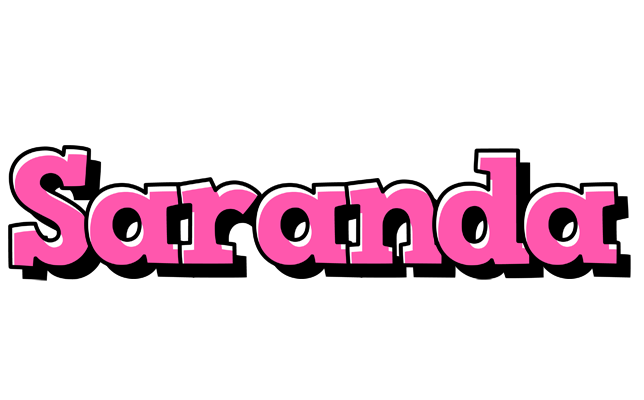 Saranda girlish logo