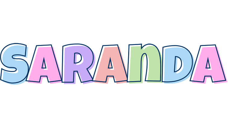 Saranda pastel logo