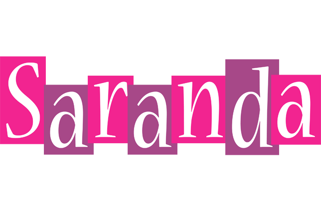 Saranda whine logo